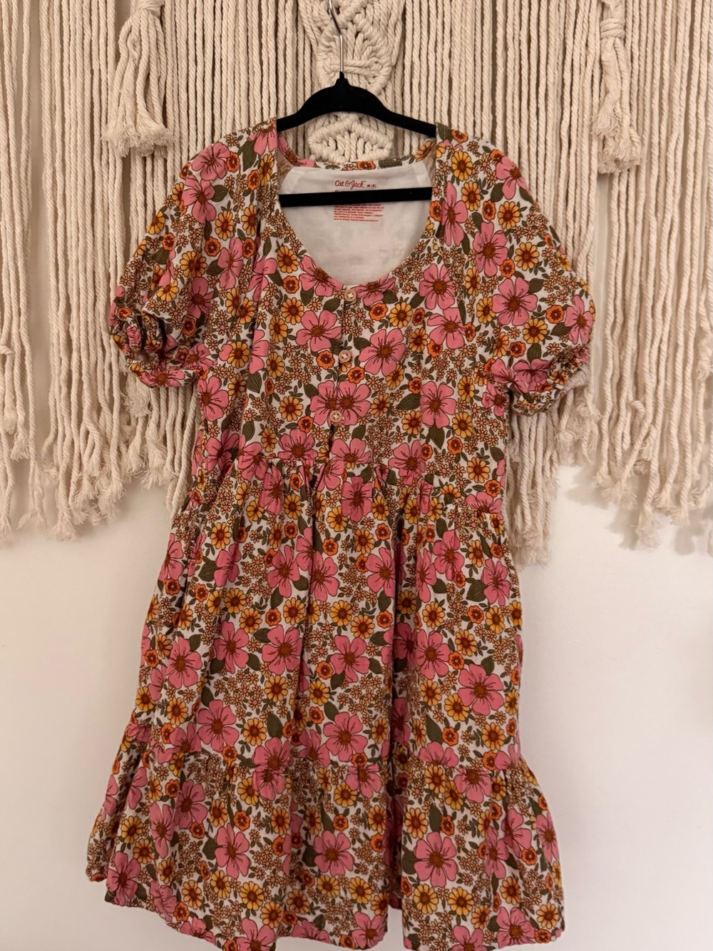 Cat & Jack fall floral dress